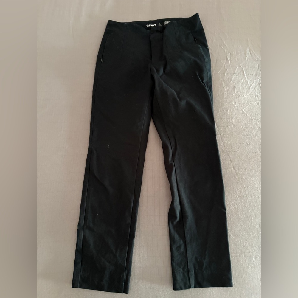 Old Navy Black Extra High-Rise Pants
